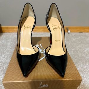 Christian Louboutin Iriza 100 patent heels size 36.5